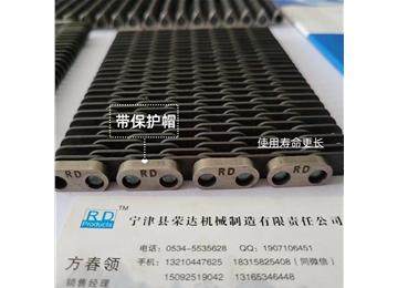 玻璃陶瓷輸瓶機(jī)鏈帶 內(nèi)導(dǎo)向外導(dǎo)向 節(jié)距12.7、25.4的無聲齒形鏈帶